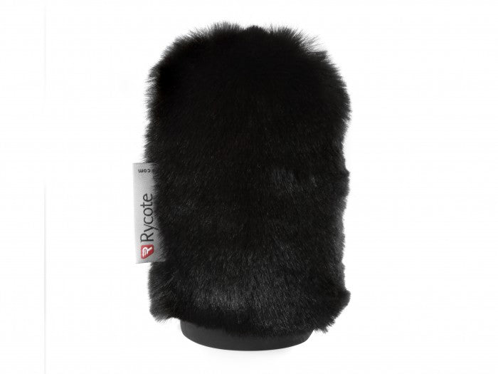 12cm Short Fur Softie (19/22) Black